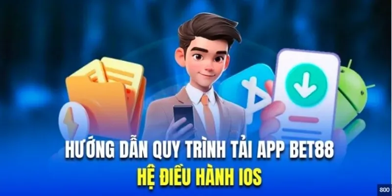 Cách thức tải app BET88 trên hệ điều hành iOS